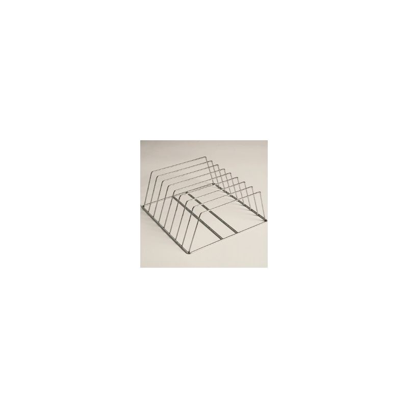 SUPPORT INOX POUR 8 PLATS GASTRO h60 MM