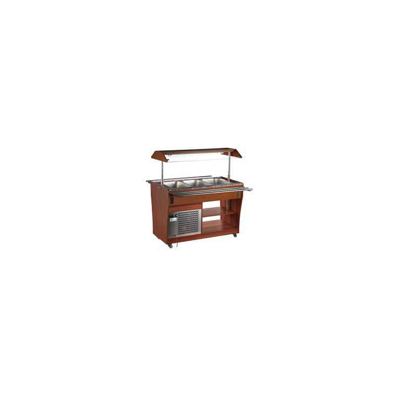 Buffet réfrigéré 3 bacs GN 1/1 (RTS-1210L)
