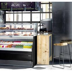 Vitrine boulangerie/pâtisserie combo 1.5m, infrico