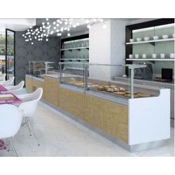 Vitrine BELLINI Mafirol vitre rabattable 1.65m, MAFIROL
