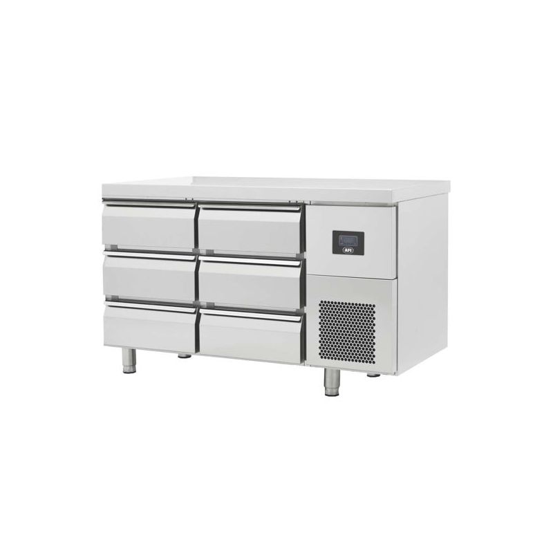 TABLES RÉFRIGÉRÉES gn 1/1 à tiroirs positives évaporateur traité (OZ4PTP) TABLES RÉFRIGÉRÉES gn 1/1 à tiroirs positives évaporateur traité (OZ4PTP)