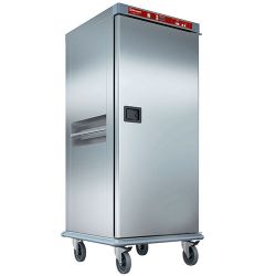 Chariot chauffant pour repas, 20 GN 2/1, humidification contrôlée