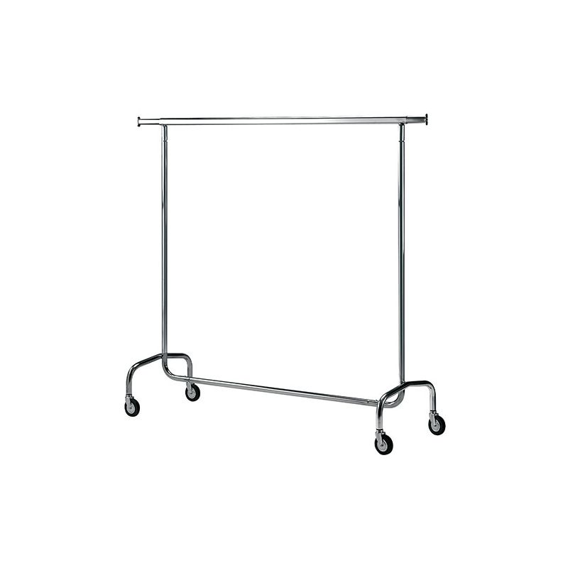 Porte-vêtements sur roulettes démontables, chromé Porte-vêtements sur roulettes démontables, chromé