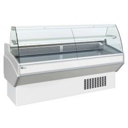COMPTOIRS D’EXPOSITION vitrage bombé froid ventilé (AL200BV), afi