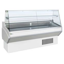 COMPTOIRS D’EXPOSITION vitrage droit froid ventilé (AL200V), afi