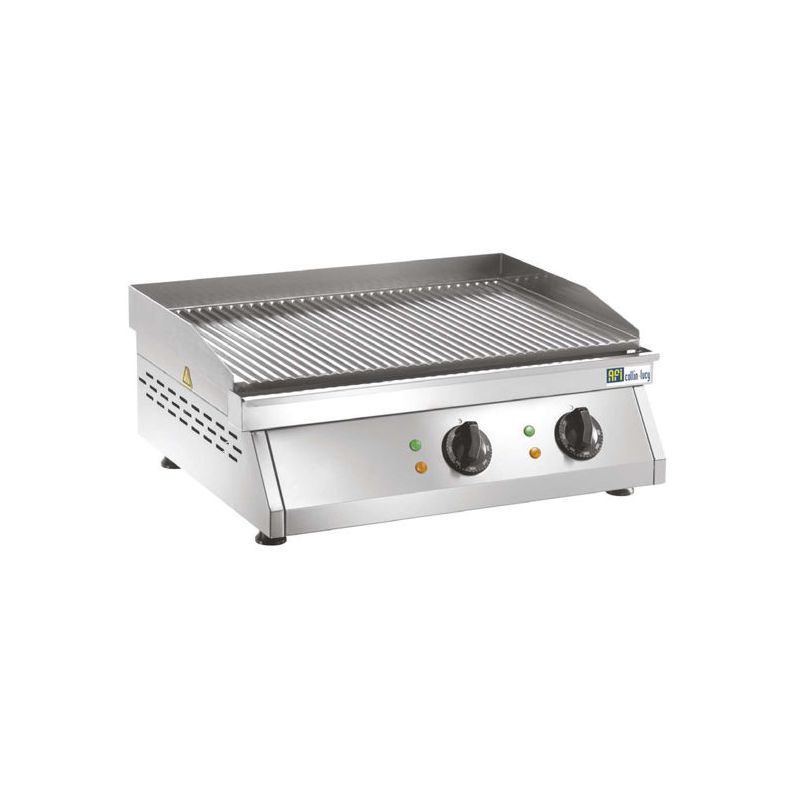 Grill électrique plaque rainurée 1 Zone de Cuisson-Tri 400 V (AGH610R), afi Grill électrique plaque rainurée 1 Zone de Cuisson-Tri 400 V (AGH610R), afi