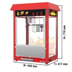 Machine à pop-corn - 5 kg / h - avec 1 Chaudière