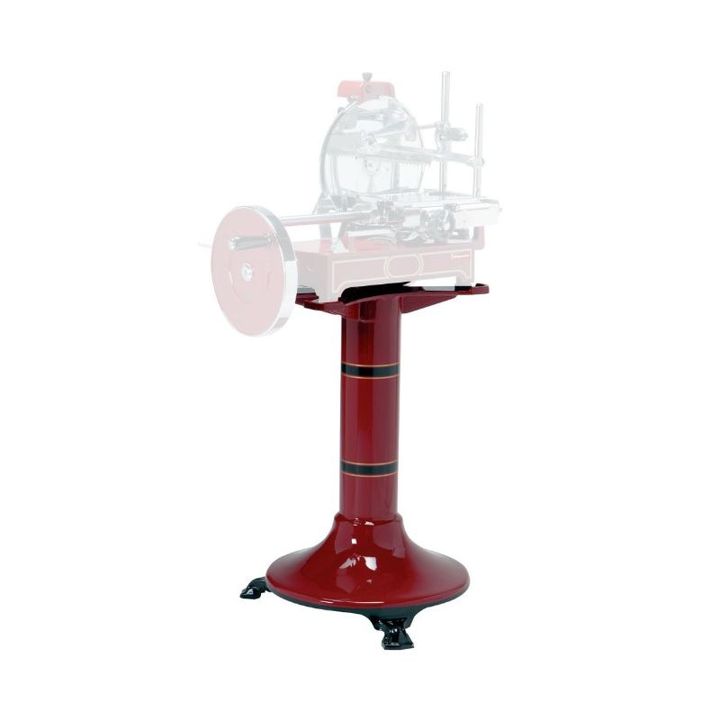 SOCLE EN FONTE (ROUGE VIF) POUR TRANCHEUSE