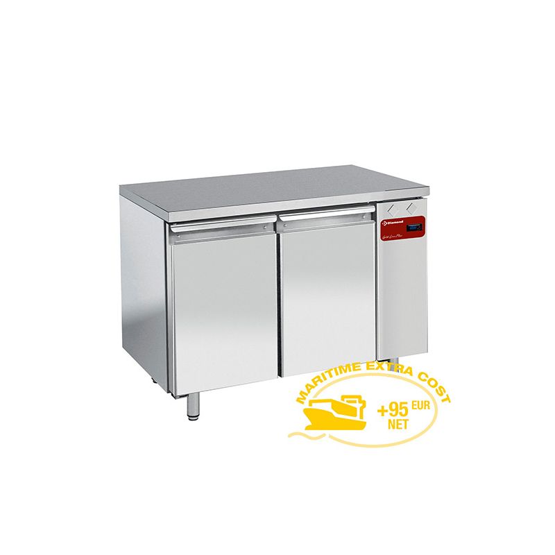 Table de congélation, ventilée, 2 portes EN 600x400, (Sans groupe) Table de congélation, ventilée, 2 portes EN 600x400, (Sans groupe)