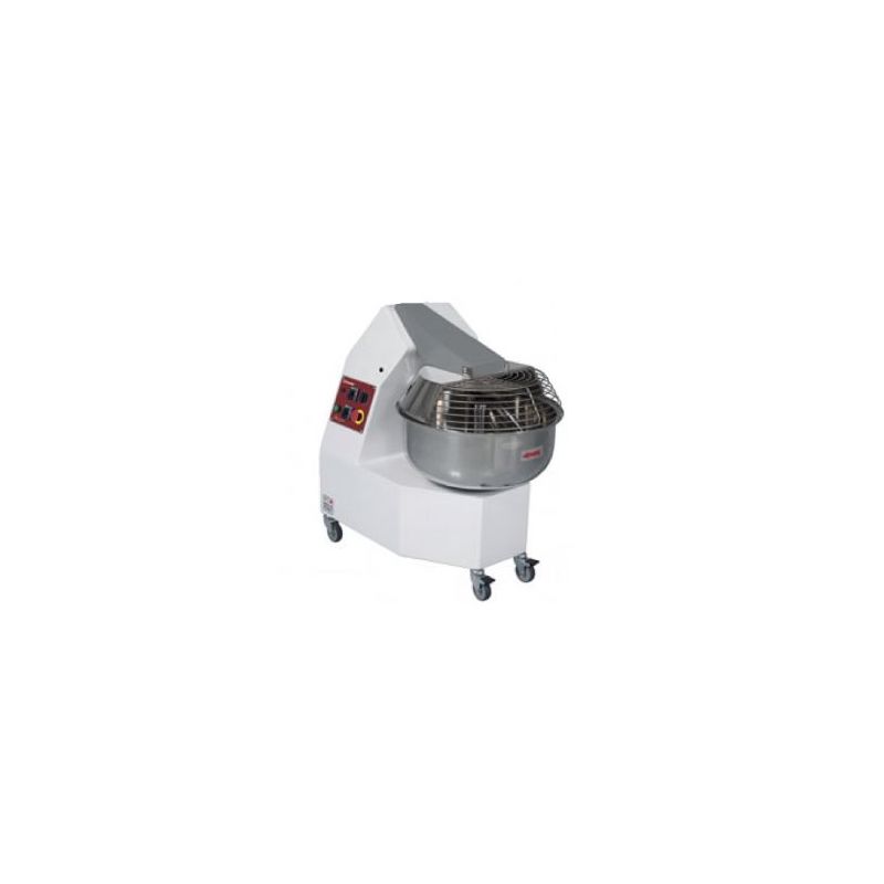 Pétrins à fourche 35 Kg. 2 vit. - Timer, sur roues Pétrins à fourche 35 Kg. 2 vit. - Timer, sur roues