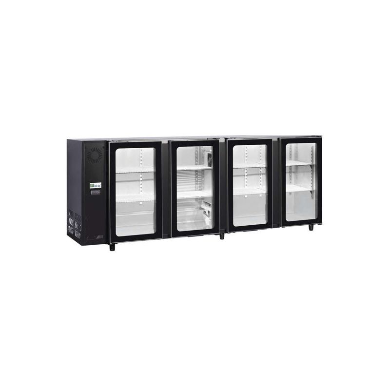 Arrière-bar réfrigéré 4 portes vitrées sans groupe (FGB260SGV)