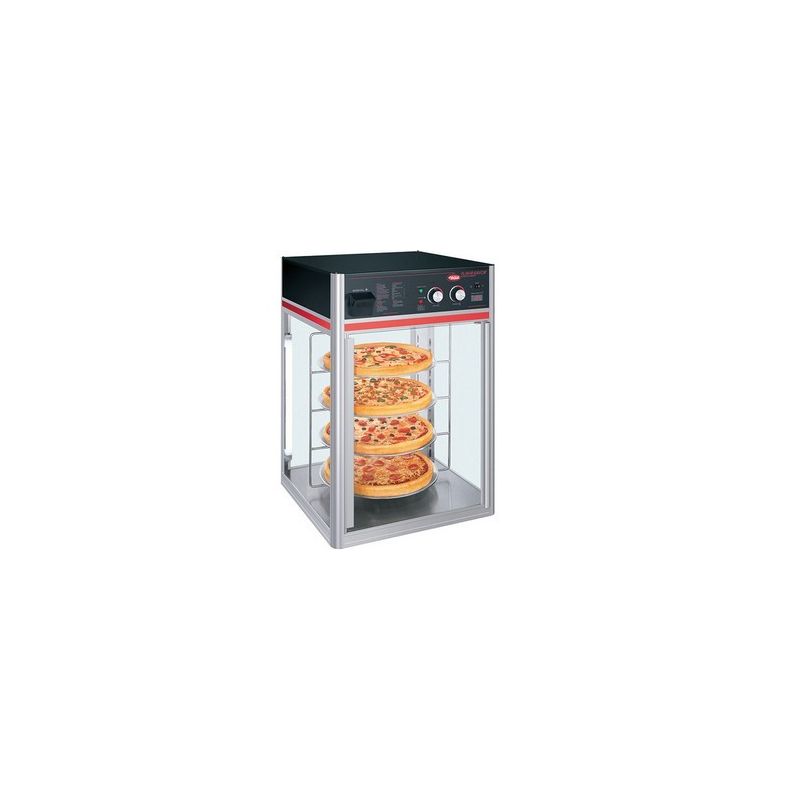 Grande Armoire à Pizza chaude Rotative à 2 portes