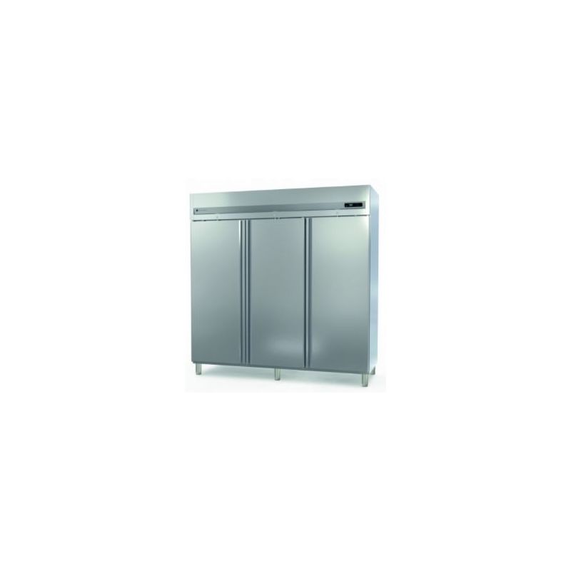 Armoire GN2/1 cotes emboutis negative 3 portes Armoire GN2/1 cotes emboutis negative 3 portes