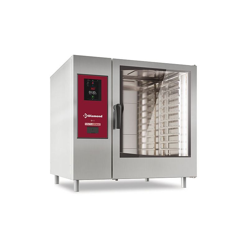 Four électrique "TOUCH" vapeur boiler / convection 10xGN2/1+ Cleaning Four électrique "TOUCH" vapeur boiler / convection 10xGN2/1+ Cleaning
