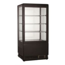 Vitrine réfrigérée 68L noire