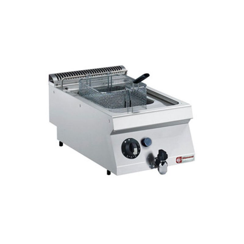 Friteuse gaz, cuve en "Y" 7 litres, brûleurs extérieurs TOP Friteuse gaz, cuve en "Y" 7 litres, brûleurs extérieurs TOP