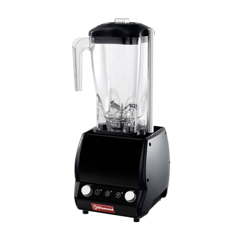 Mixer professionnel , verre carré 2 Lit , avec timer - variateur vitesse