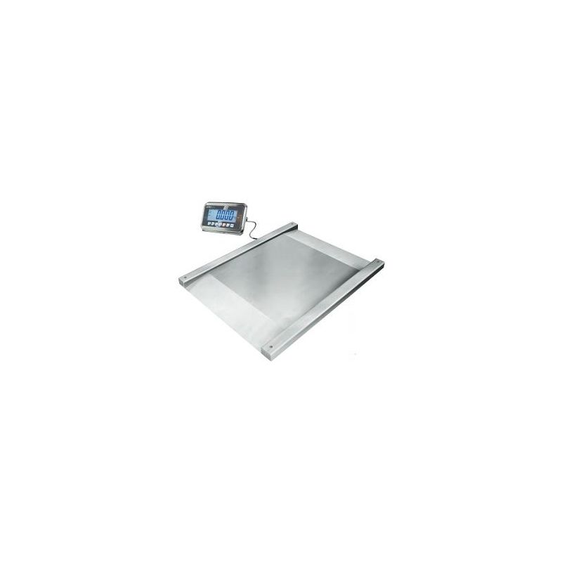 Balance Plateforme Inox avec Rampes 800x1000 mm