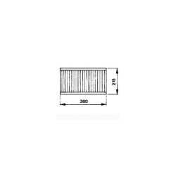 1/2 GRILLE DE CUISSON EN ACIER INOX AISI 304
