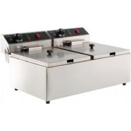 Friteuse electrique 2x6L