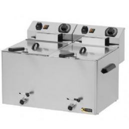 Friteuse electrique 2 cuve 16L