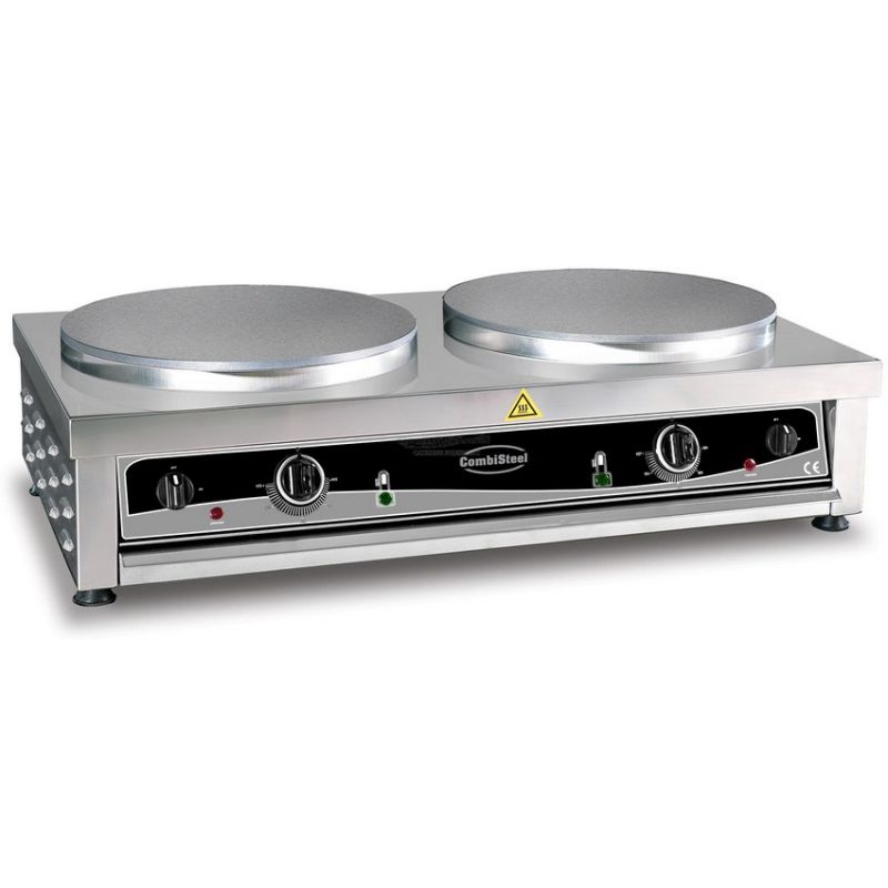 Crêpière électrique double Ø 400 mm