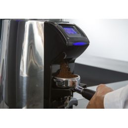 Moulin à café espresso barista automatique de la marque Santos