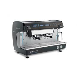 Machine à café 2 groupes automatique CONTI – Performance et qualité pour les cafés et bars