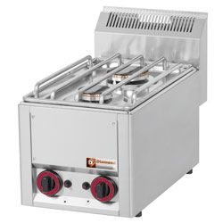 Cuisinière 2 feux gaz, -Top-