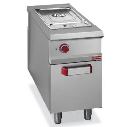 Bain-marie électrique 4x GN 1/3, sur armoire