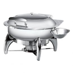 Chafing Dish inox rond à...