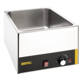 BAIN MARIE INOX BUFFALO 20L SANS BACS GN