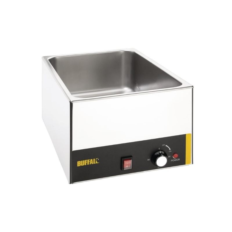 BAIN MARIE INOX BUFFALO 20L SANS BACS GN