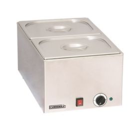 Bain-marie avec 2 x GN 1/2...