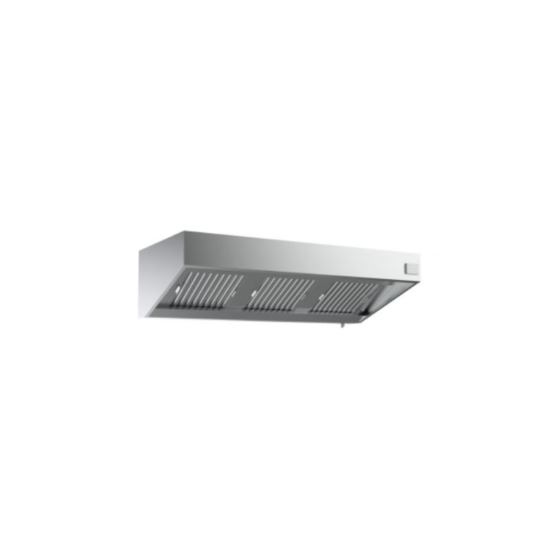 Hotte Complète Murale Largeur 2400mm COMBISTEEL Hotte Complète Murale Largeur 2400mm COMBISTEEL