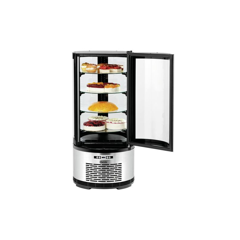 Vitrine à Gâteaux Réfrigérée Maxima 100L - Blanc - Présentation Pro
