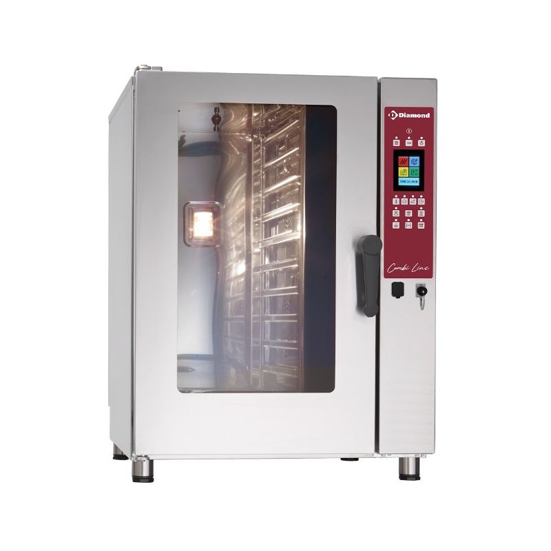 Four électrique TOUCH SCREEN vapeur/convection, 10x GN 1/1 - AUTO-CLEANING Four électrique TOUCH SCREEN vapeur/convection, 10x GN 1/1 - AUTO-CLEANING