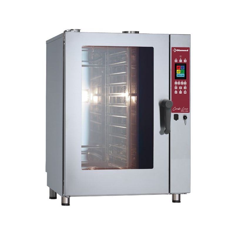 Four gaz TOUCH SCREEN vapeur/convection, 11x GN 1/1 - AUTO-CLEANING