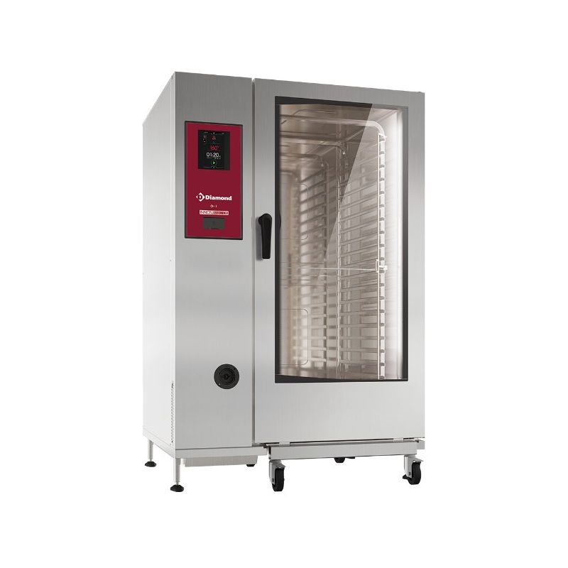 Four électrique "TOUCH" vapeur boiler/ convection 20xGN2/1+ Cleaning Four électrique "TOUCH" vapeur boiler/ convection 20xGN2/1+ Cleaning