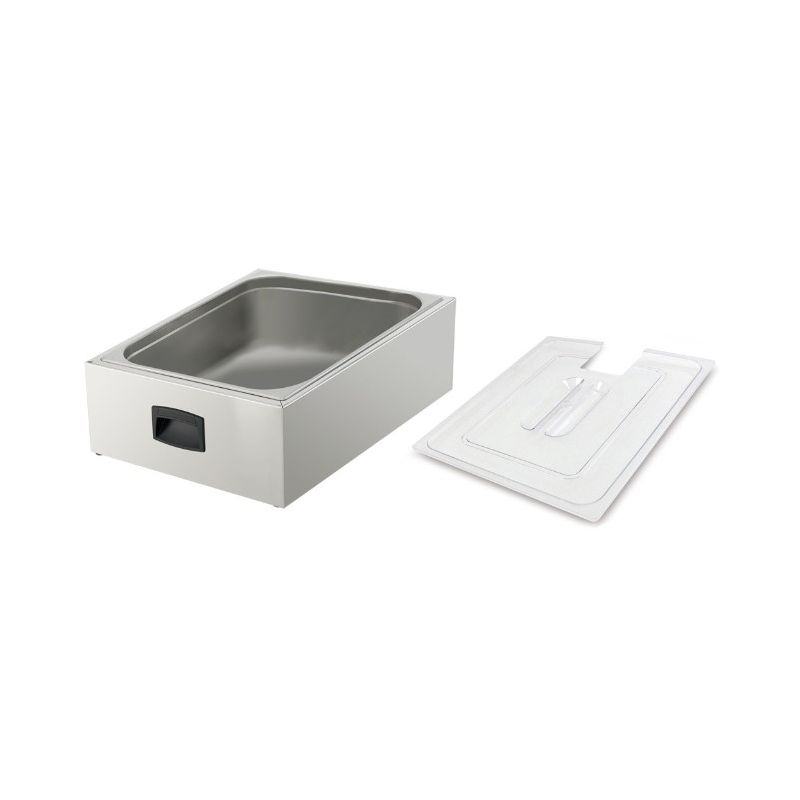 Cuve GN 2/1 pour cuiseur avec couvercle Cuve GN 2/1 pour cuiseur avec couvercle