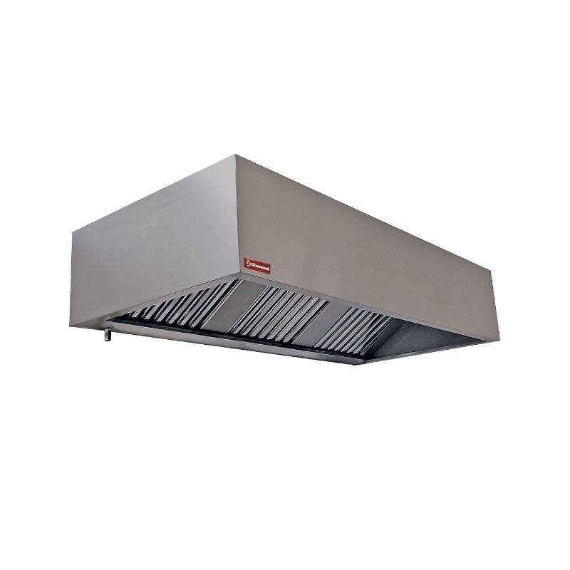 Hotte murale 5 filtres labyrinthes 500x500 mm Hotte murale 5 filtres labyrinthes 500x500 mm