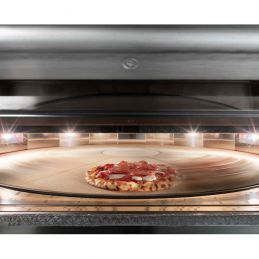 l'intérieur du Four Pizza Électrique Sole Tournante Giotto Cuppone