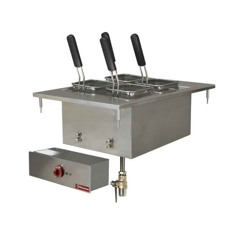 Cuiseur à pâtes électrique, 20 litres, à encastrer Cuiseur à pâtes électrique, 20 litres, à encastrer