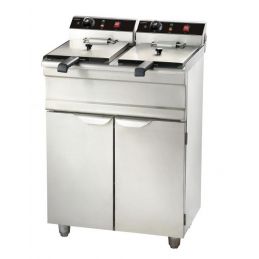 Friteuse électrique 2x9L