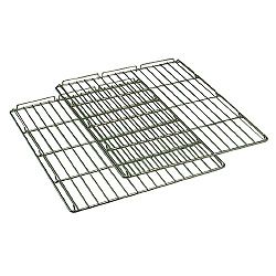 Kit 2 grilles GN 2/1 en acier inox