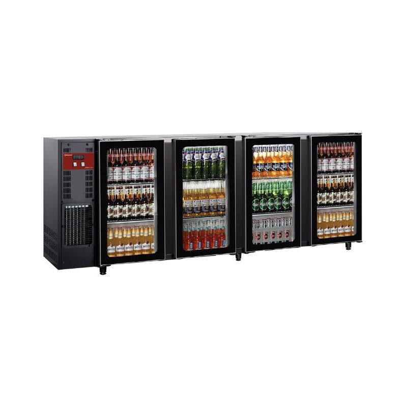 Refroidisseur de Bouteilles 4 Portes Vitrées – 783 Litres