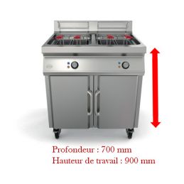 FRITEUSE À HAUTE RENDEMENT,...