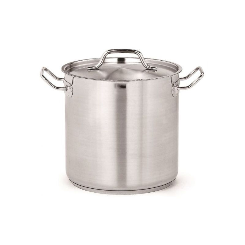 Marmite Profonde en Acier Inoxydable avec Couvercle ø36 - 36L - Combisteel Marmite Profonde en Acier Inoxydable avec Couvercle ø36 - 36L - Combisteel