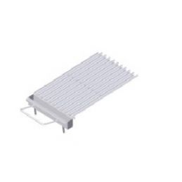 Grille aux profils en inox...