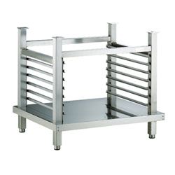 Support avec structure à platines, fours 6 & 10x GN 1/1
